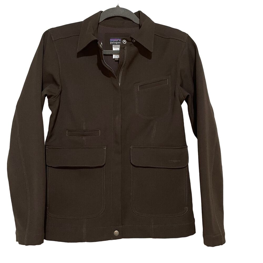 Patagonia Women's Fremont Jacket Brown Utility Jacket Small Winter Barn Gorp Sno